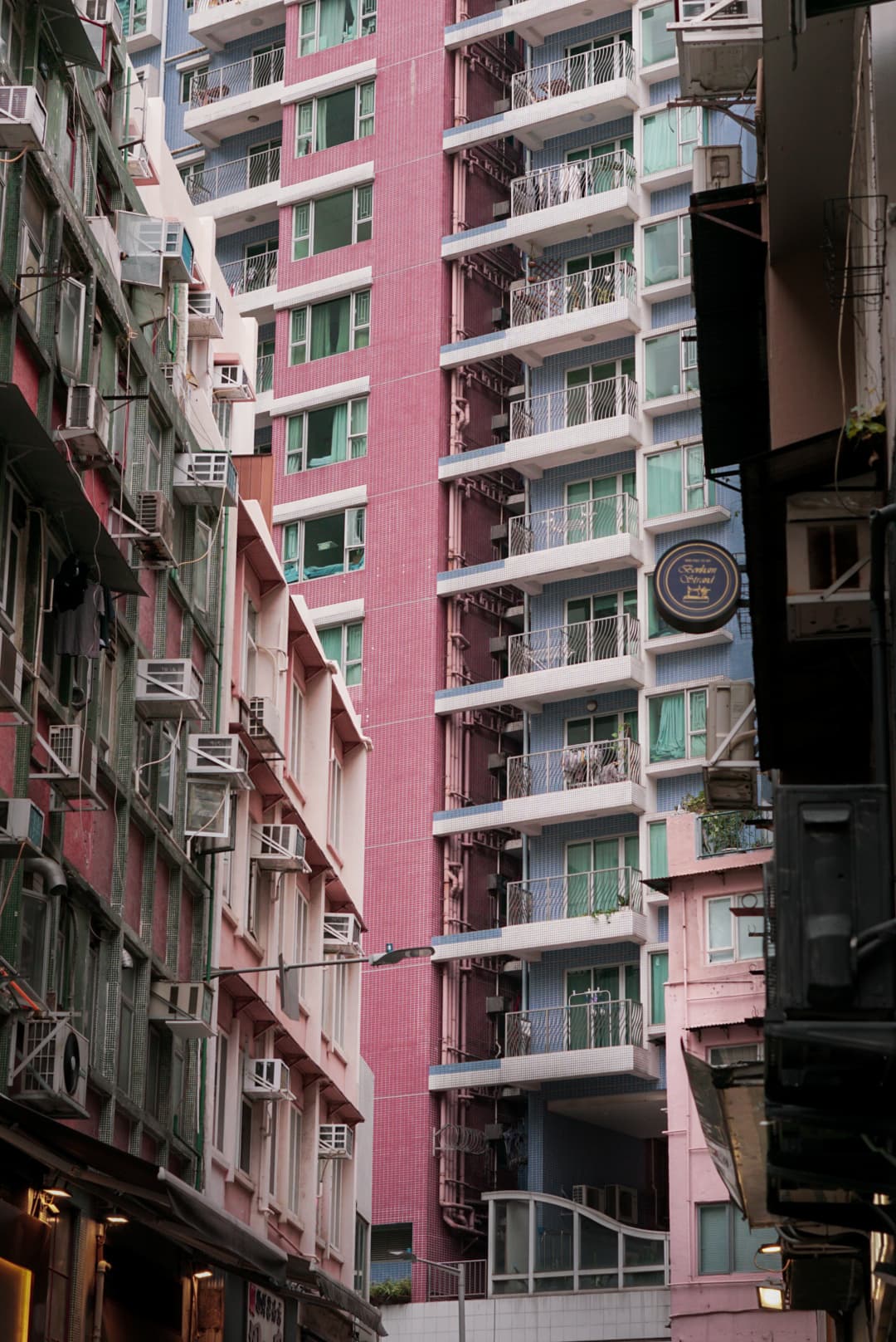 Warm lights in Hong Kong